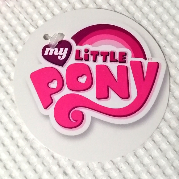 🔥SALE🔥 My Little Pony "I ❤️ My Friends" Sparkly Girl's T-shirt Tee NWT Size 2 - Picture 5 of 5